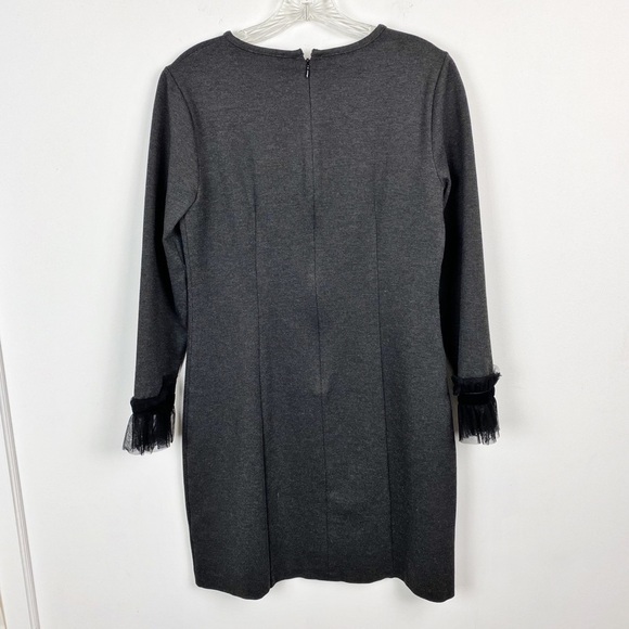 J.Crew Dress Tulle Trim sleeve size S - Picture 4 of 14